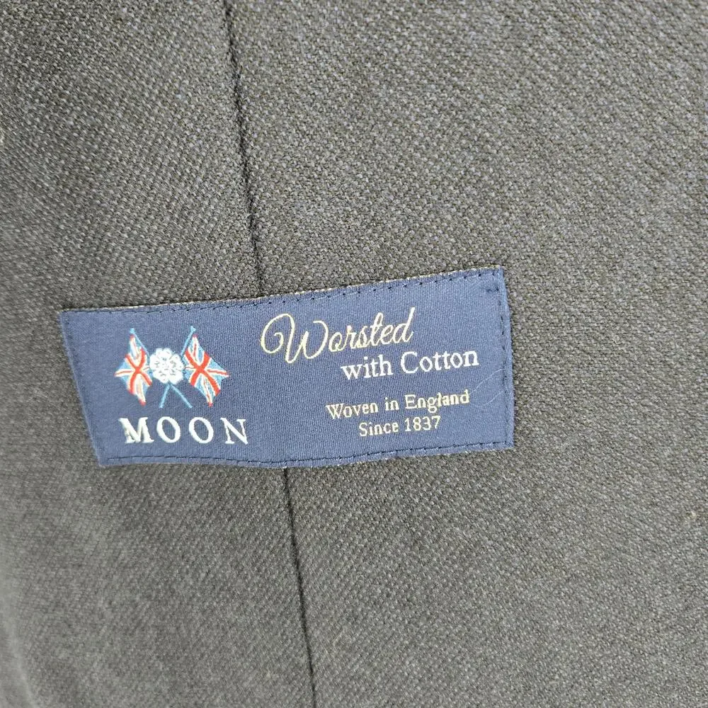 J. Crew Ludlow Slim-fit suit jacket in English cotton-wool BH230 Navy, Size 42R